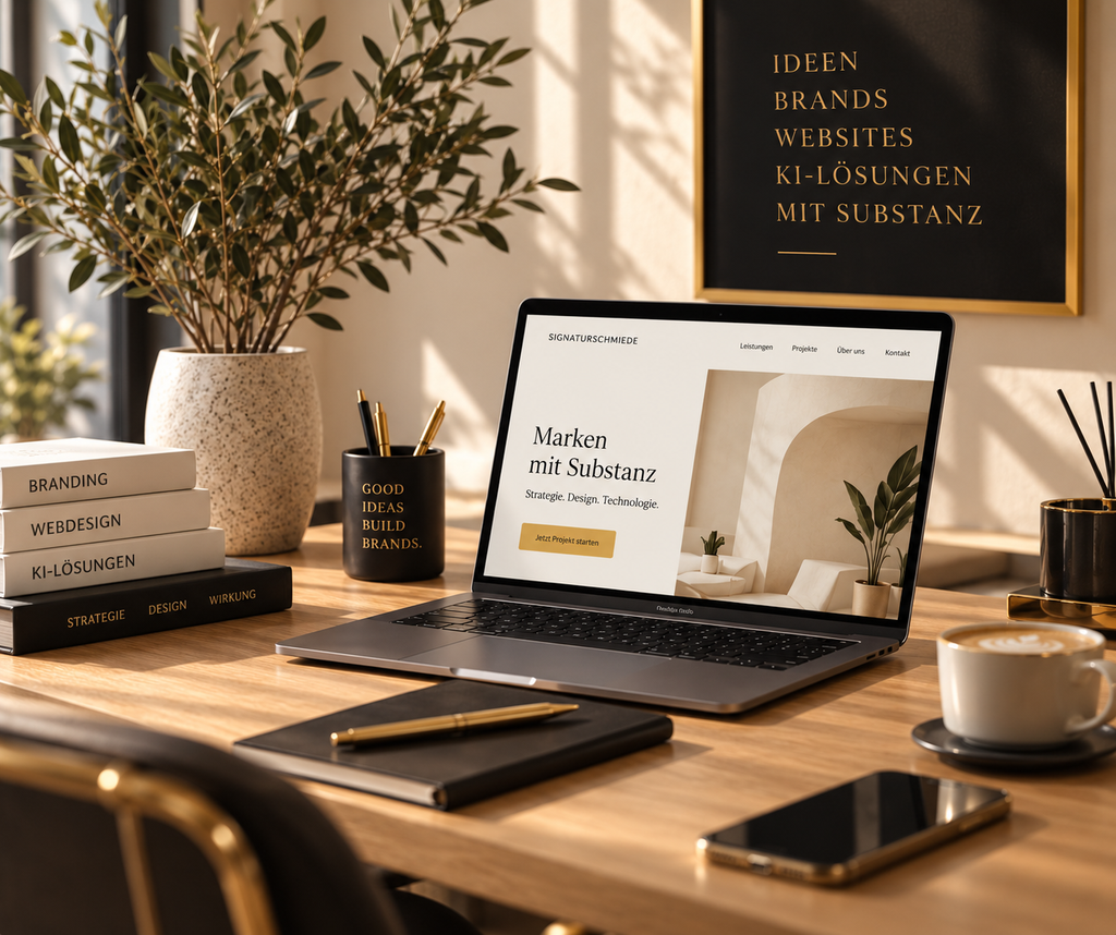 Branding Webdesign Kontakt – persönliche Beratung bei SIGNATURSCHMIEDE