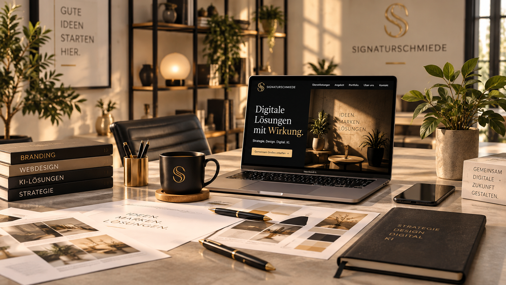 Branding Webdesign KI-Lösungen von SIGNATURSCHMIEDE